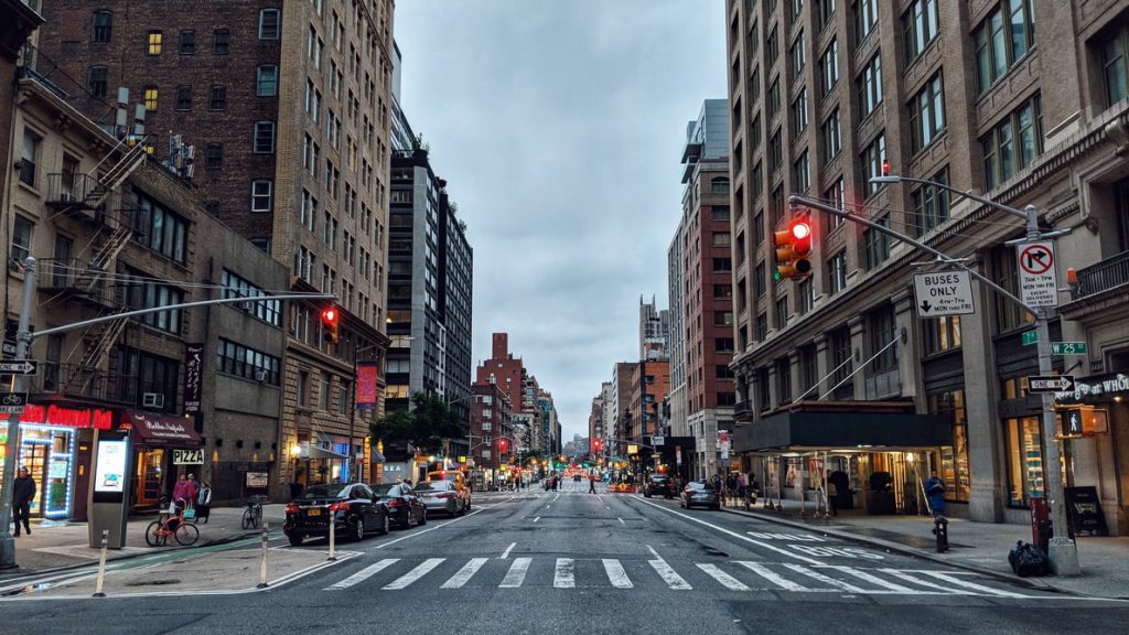 A street in Manhattan
